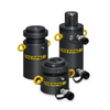 LPL series, single-acting flat cylinders with locknut and load retraction